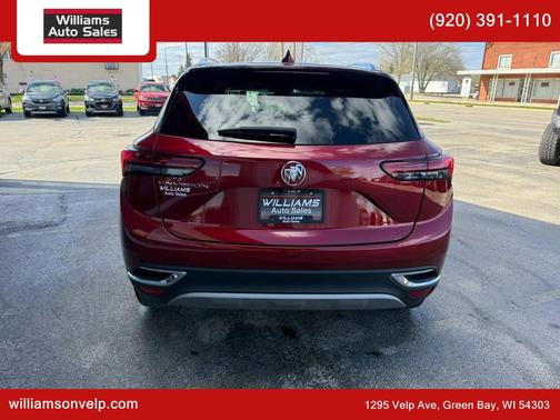 Cinnabar Metallic 2022 Buick Envision Preferred