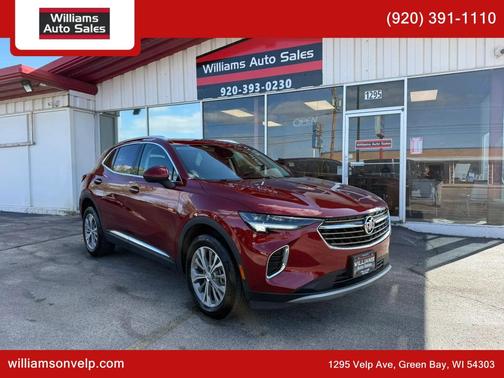 Cinnabar Metallic 2022 Buick Envision Preferred
