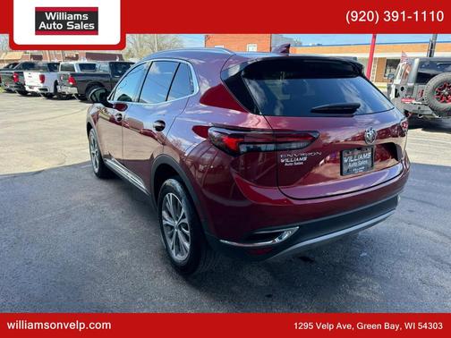 Cinnabar Metallic 2022 Buick Envision Preferred