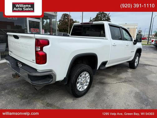 White 2022 Chevrolet Silverado 3500 LT