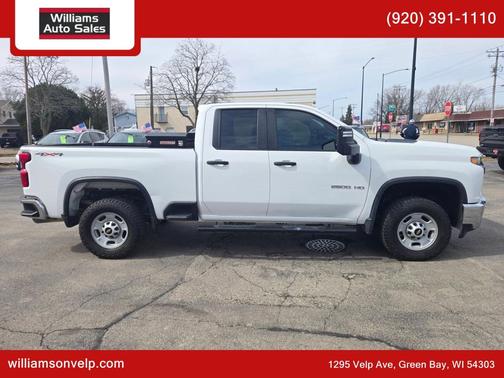 Summit White 2022 Chevrolet Silverado 2500 WT