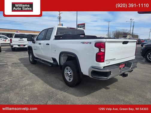 Summit White 2022 Chevrolet Silverado 2500 WT