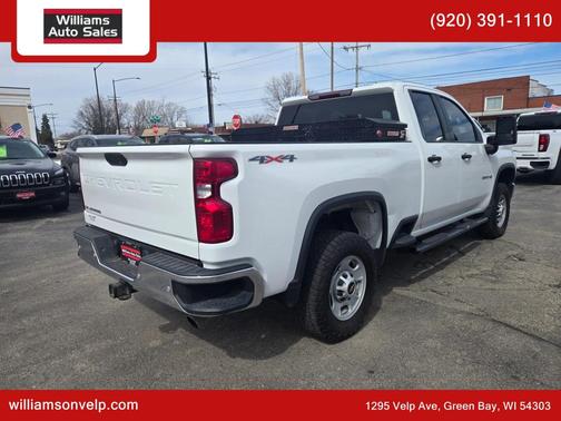 Summit White 2022 Chevrolet Silverado 2500 WT