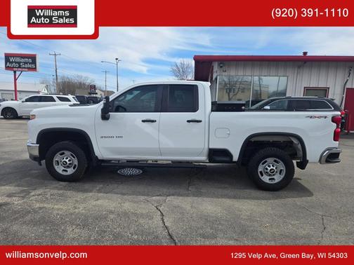 Summit White 2022 Chevrolet Silverado 2500 WT