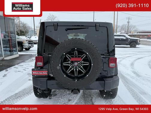 Black Clearcoat 2018 Jeep Wrangler JK Unlimited Sahara