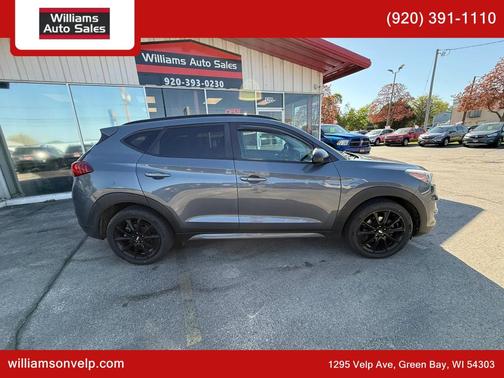Gray 2019 Hyundai TUCSON Night