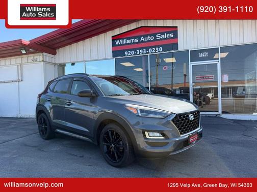 Gray 2019 Hyundai TUCSON Night