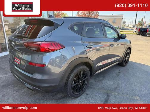 Gray 2019 Hyundai TUCSON Night