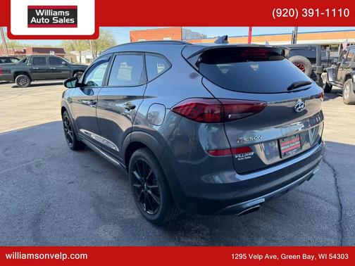 Gray 2019 Hyundai TUCSON Night