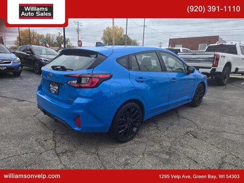 Oasis Blue Pearl 2024 Subaru Impreza Sport