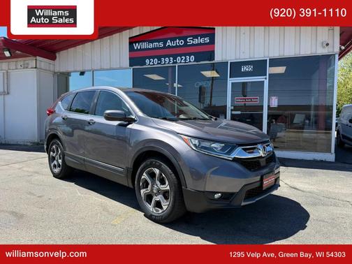 Gunmetal Metallic 2018 Honda CR-V EX