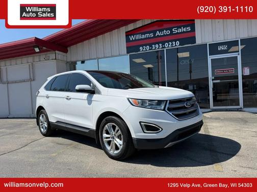 Oxford White 2017 Ford Edge SEL