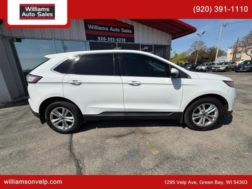 Oxford White 2017 Ford Edge SEL