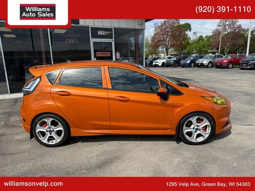 Orange 2017 Ford Fiesta ST
