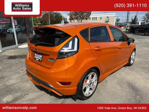 Orange 2017 Ford Fiesta ST