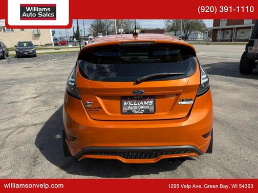 Orange 2017 Ford Fiesta ST