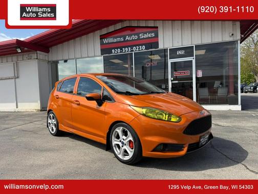 Orange 2017 Ford Fiesta ST