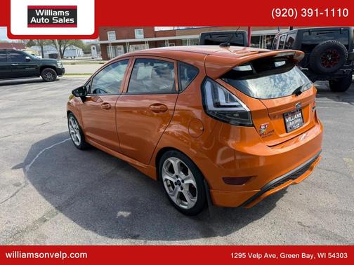 Orange 2017 Ford Fiesta ST
