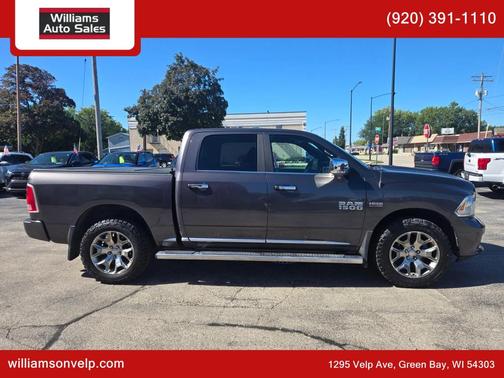 Granite Crystal Clearcoat Metallic 2018 RAM 1500 Longhorn