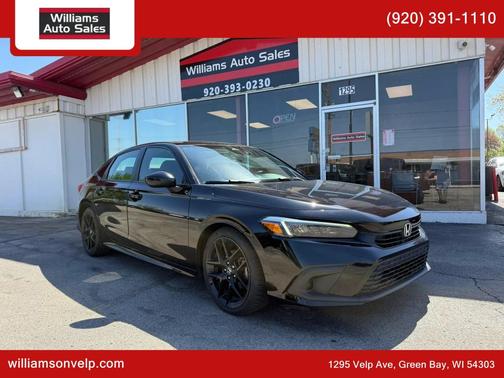 Crystal Black Pearl 2022 Honda Civic Sport