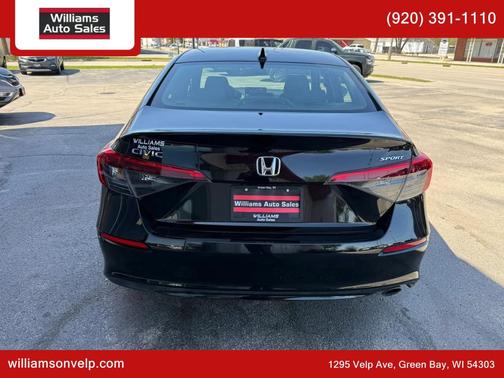 Crystal Black Pearl 2022 Honda Civic Sport
