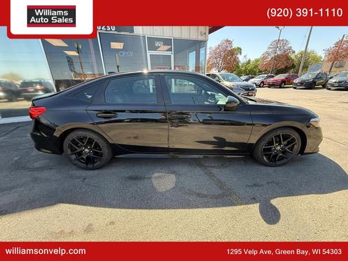 Crystal Black Pearl 2022 Honda Civic Sport