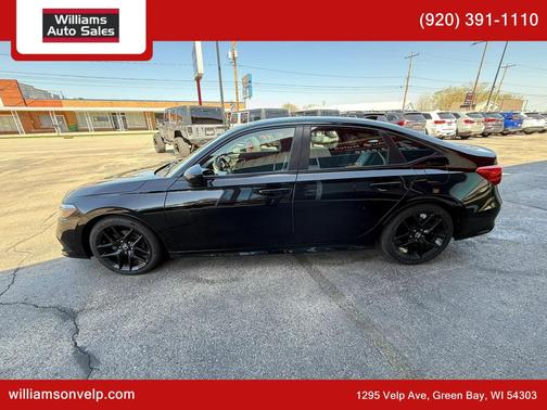 Crystal Black Pearl 2022 Honda Civic Sport