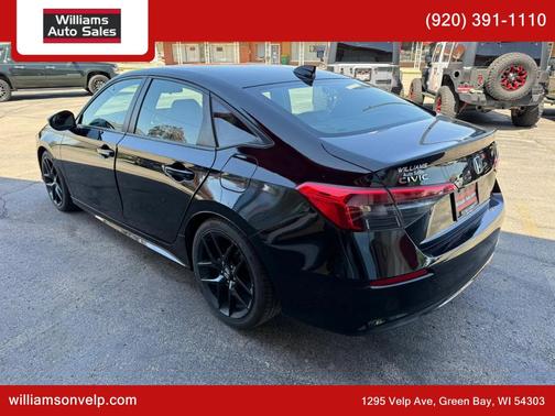Crystal Black Pearl 2022 Honda Civic Sport