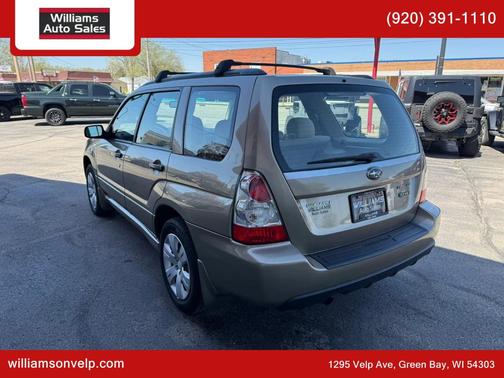 Topaz Gold Metallic 2008 Subaru Forester 2.5X