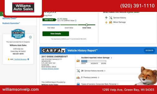 2017 Dodge Charger R/T