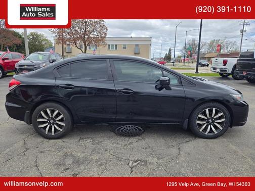 Crystal Black Pearl 2015 Honda Civic EX-L