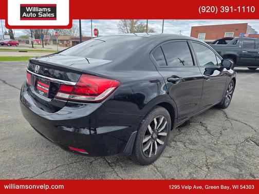 Crystal Black Pearl 2015 Honda Civic EX-L