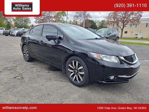 Crystal Black Pearl 2015 Honda Civic EX-L