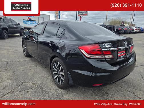 Crystal Black Pearl 2015 Honda Civic EX-L