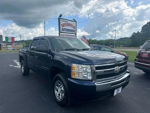 Imperial Blue Metallic 2009 Chevrolet Silverado 1500 LT Crew Cab