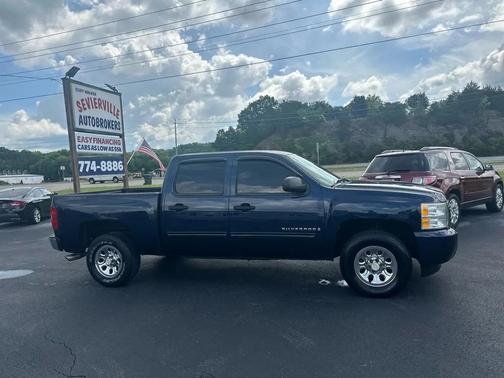 Imperial Blue Metallic 2009 Chevrolet Silverado 1500 LT Crew Cab
