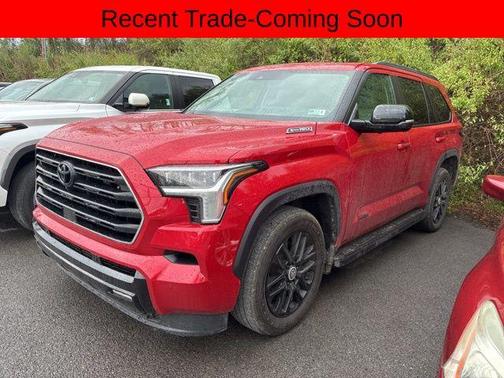 Supersonic Red 2024 Toyota Sequoia Limited