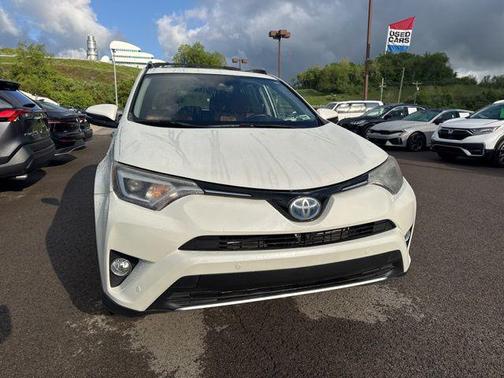 Blizzard Pearl 2016 Toyota RAV4 Hybrid Limited