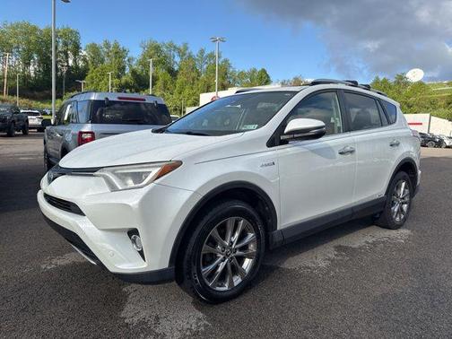 Blizzard Pearl 2016 Toyota RAV4 Hybrid Limited