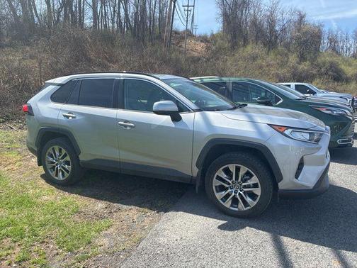 Silver Sky Metallic 2019 Toyota RAV4 XLE Premium