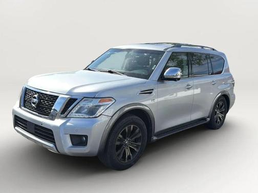 Brilliant Silver 2017 Nissan Armada Platinum