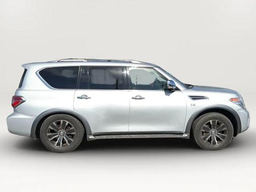 Brilliant Silver 2017 Nissan Armada Platinum