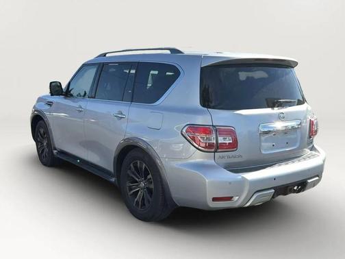 Brilliant Silver 2017 Nissan Armada Platinum