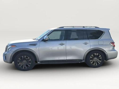 Brilliant Silver 2017 Nissan Armada Platinum