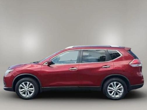 Burgundy 2015 Nissan Rogue SV