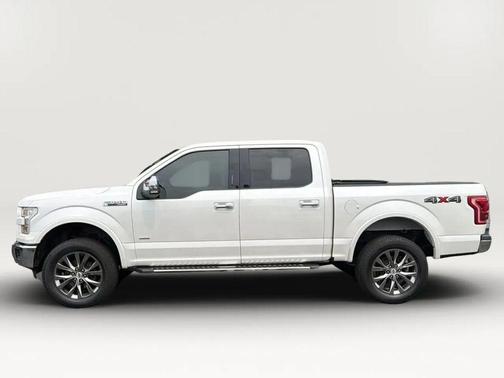 White 2015 Ford F-150 Lariat
