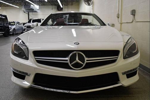 Diamond White 2013 Mercedes-Benz SL-Class SL 63 AMG 2dr Convertible