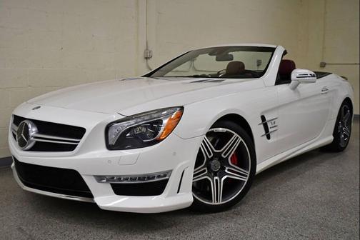 Diamond White 2013 Mercedes-Benz SL-Class SL 63 AMG 2dr Convertible