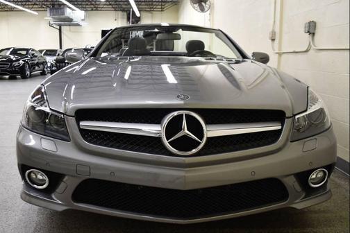 Palladium Silver 2009 Mercedes-Benz SL-Class SL 550 2dr Convertible