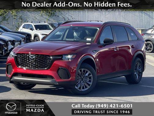 Soul Red Crystal Metallic 2026 Mazda CX-70 PHEV SC